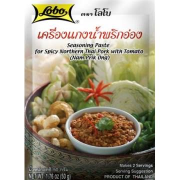 SEASONING PASTE FOR SPICY NORTHERN THAI PORK WITH TOMATO ( NAM PRIK ONG)