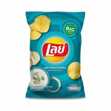 LAYS ( SOUR CREAM AND ONION FLAVOR) 75G.