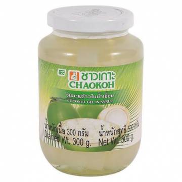 CHAOKOH COCONUT GEL IN SYRUP 500 G
